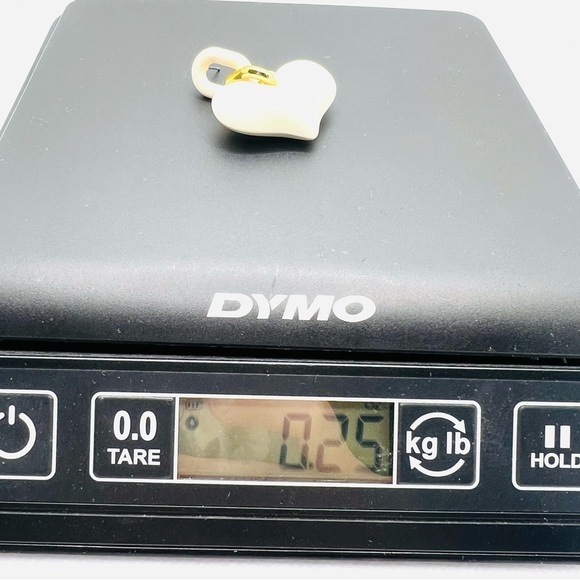 Ivory White Heart and Chain Detail Drop Statement Earrings Feminine Chunky - Picture 10 of 11